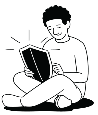 Child with device